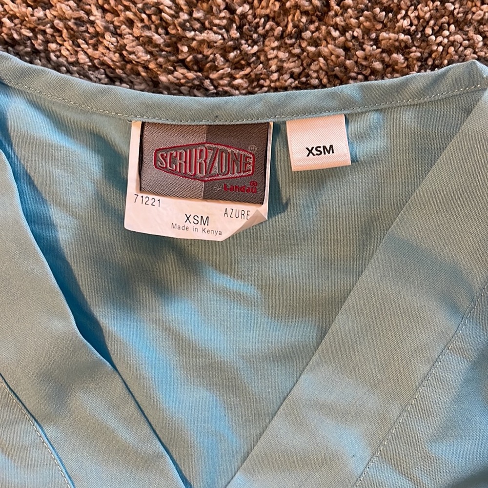 NWOT scrub zone scrub set xs - Picture 2 of 3